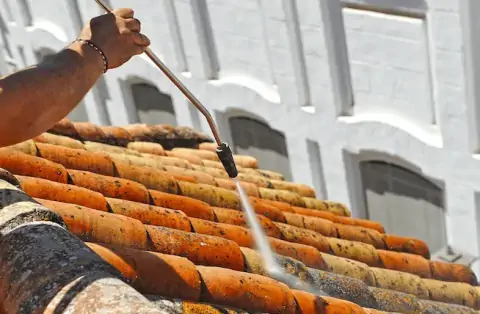 Nettoyage de toitures - Sabran